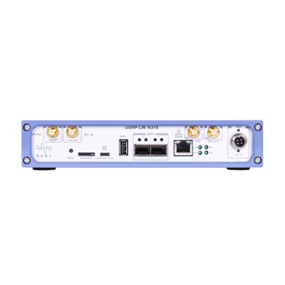 에투스 USRP N310 호환. 4 TX/RX 채널 AD9371 RF 10 MHz-6 GHz 100 MHz BW 각 XilinxZynq-7100 SoC FPGA, 2 × SFP+ 포트USRP 소프트웨어 정의 라디오 장치